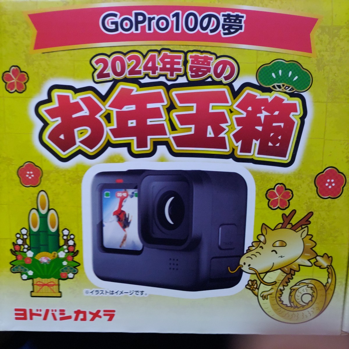ヨドバシカメラ GoPro10の夢 2024 夢のお年玉箱 福袋_画像1