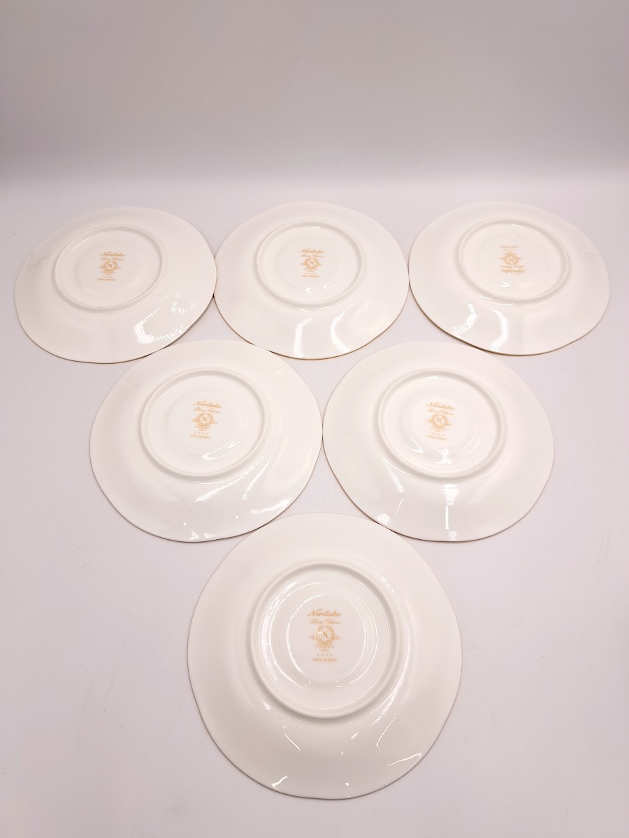 【美品 1円スタート】 Noritake ノリタケ 花更紗 カップ & ソーサー　6客セット_画像7