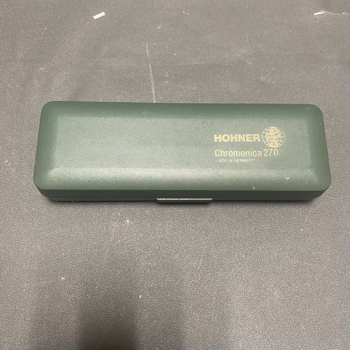 241013N HOHNER horn na- black matic harmonica Germany made C style CHROMONICA black matic harmonica 48 270/48