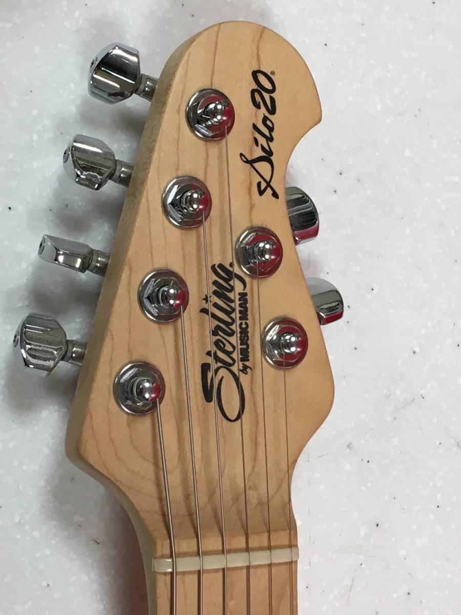 240113う 動作確認済　 Sterling by MUSICMAN スターリン バイ ミュージックマン SILO20 エレキギター_画像5