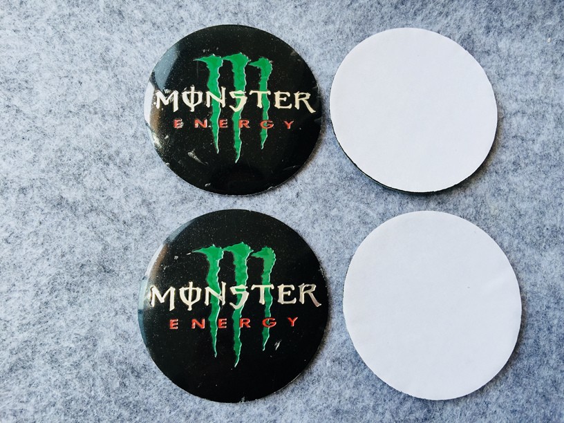 ★MONSTER★73★ホイールセンターキャップシール ハブキャップシール 車用 4枚セット 直径56mm_画像2