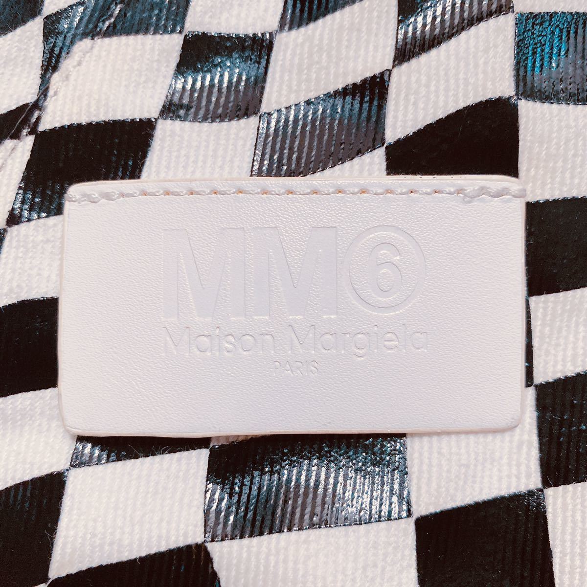 Maison Margiela MM6 チェックジャパニーズバッグ_画像2