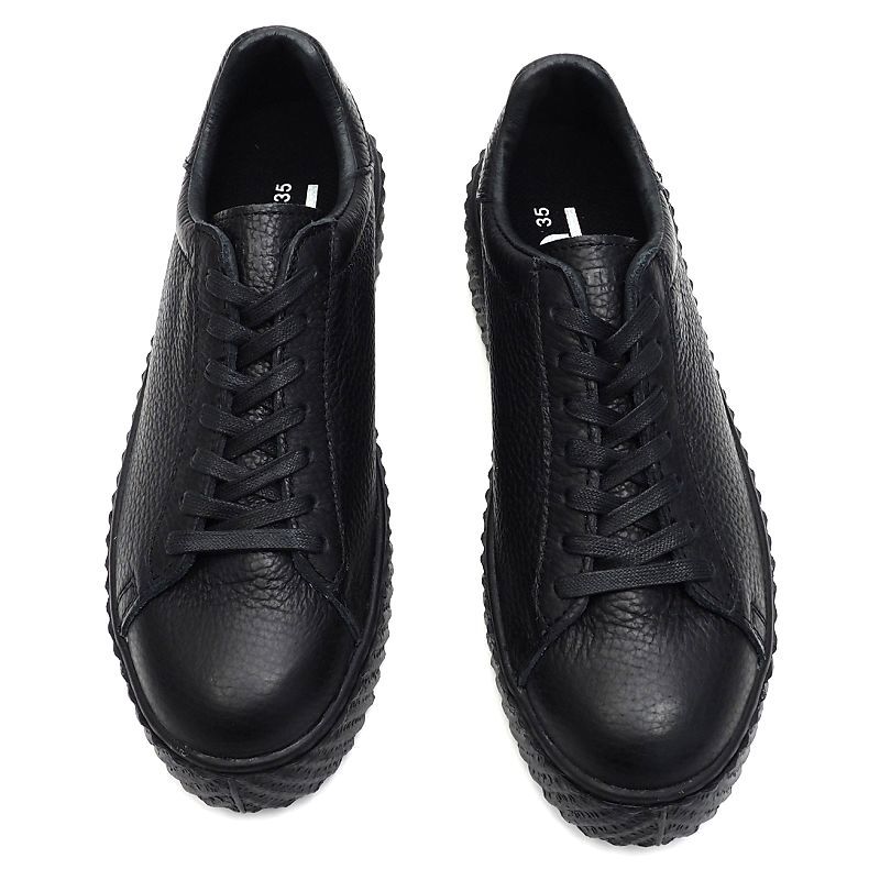 A05164P13 не использовался товар PATRICK/ENDICOTT кожа спортивные туфли [ размер :35(22.5cm)] черный 718021 Patrick женский 
