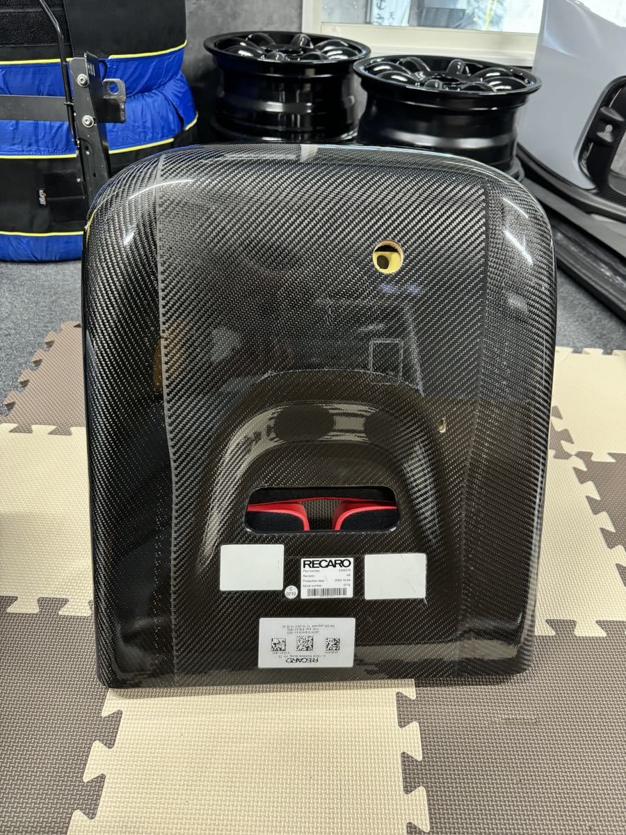 RECARO PODIUM CF レカロ　カーボン　アルカンターラ　シート赤黒_画像7