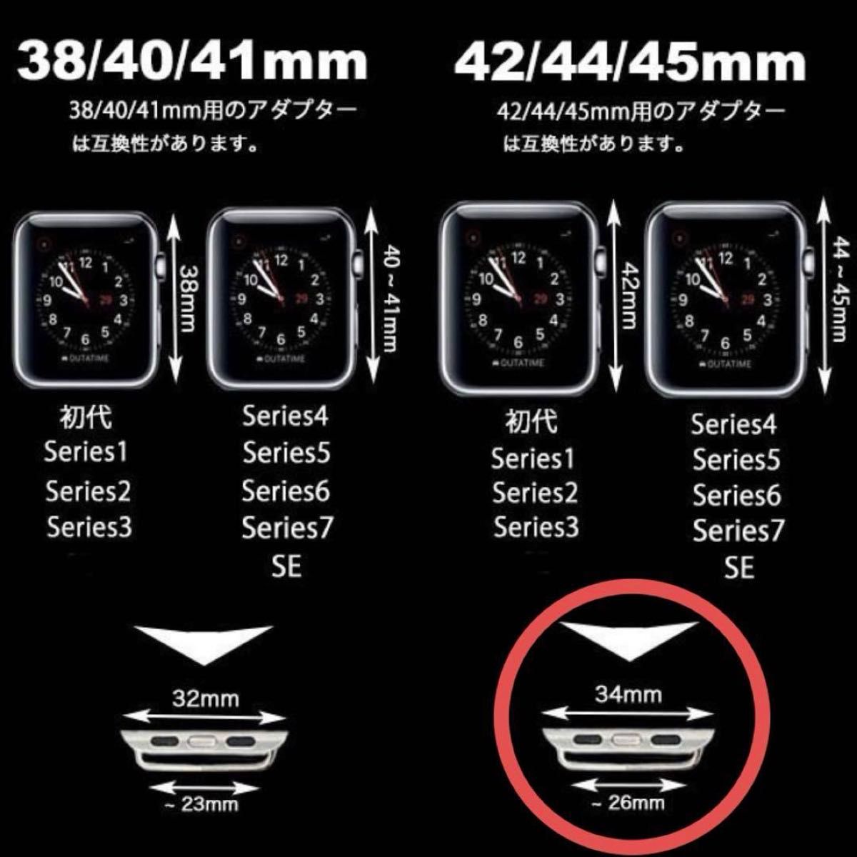 [Tefeca] Fortitudeシリーズ Apple Watch用/Apple Watch Ultra互換性/交換用バンド