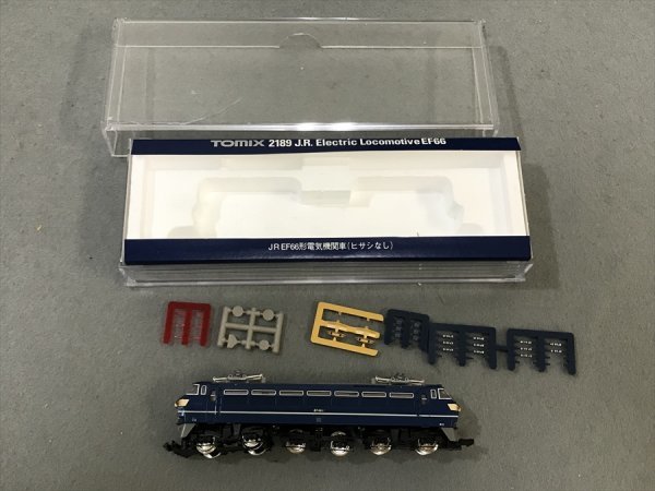 126「中古・収集品　TOMIX 2189 JR EF66形電気機関車（ヒサシなし）詳細不明」_画像2