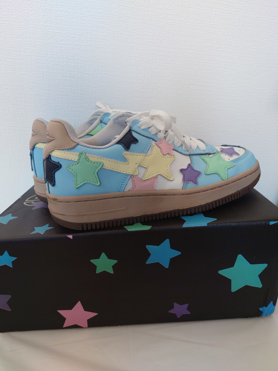 esenes スニーカー ESENES STA NIKE ナイキ エアフォース1 AIR FORCE 1 APE BAPESTA 26cm パステルカラー_画像2