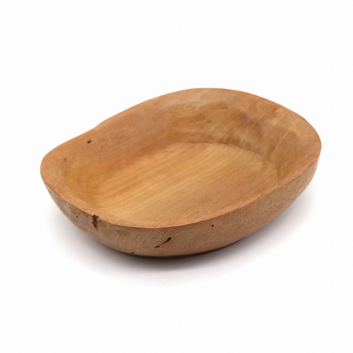木製皿・盛皿・アジアン食器・No.210912-035・梱包サイズ60の画像1