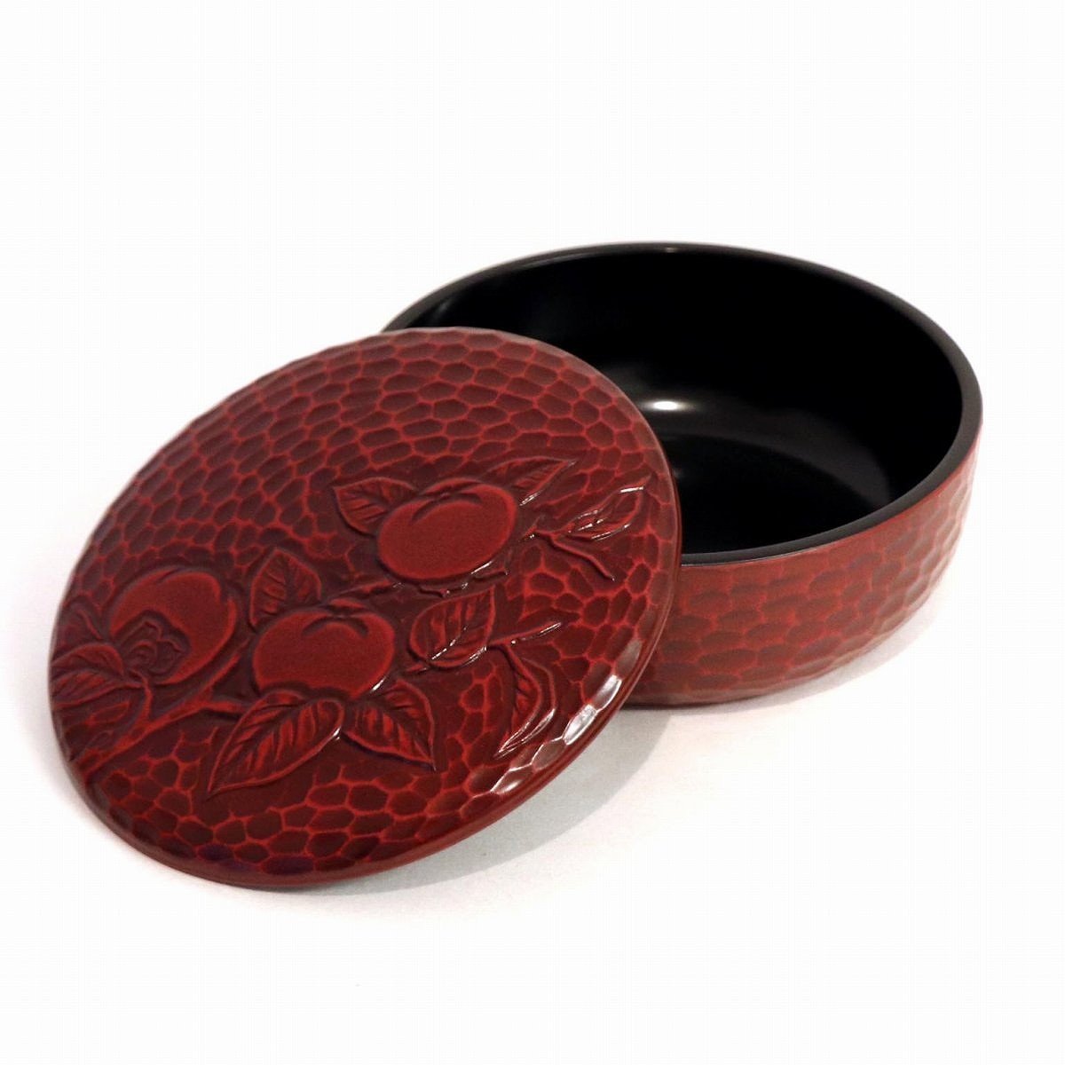 プランと料金 高級漆器・鎌倉彫・菓子器・菓子入れ・No.200529-10・梱包サイズ60 菓子器、喰籠