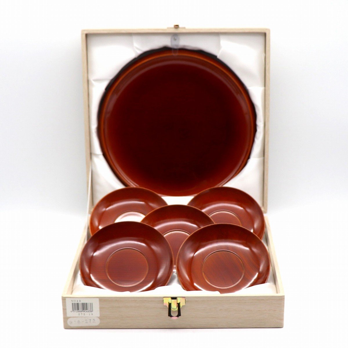 【セール】 福袋 の通販 春慶塗・漆器・菓子器・茶托セット・No.210713-109・梱包サイズ80 菓子器、喰籠