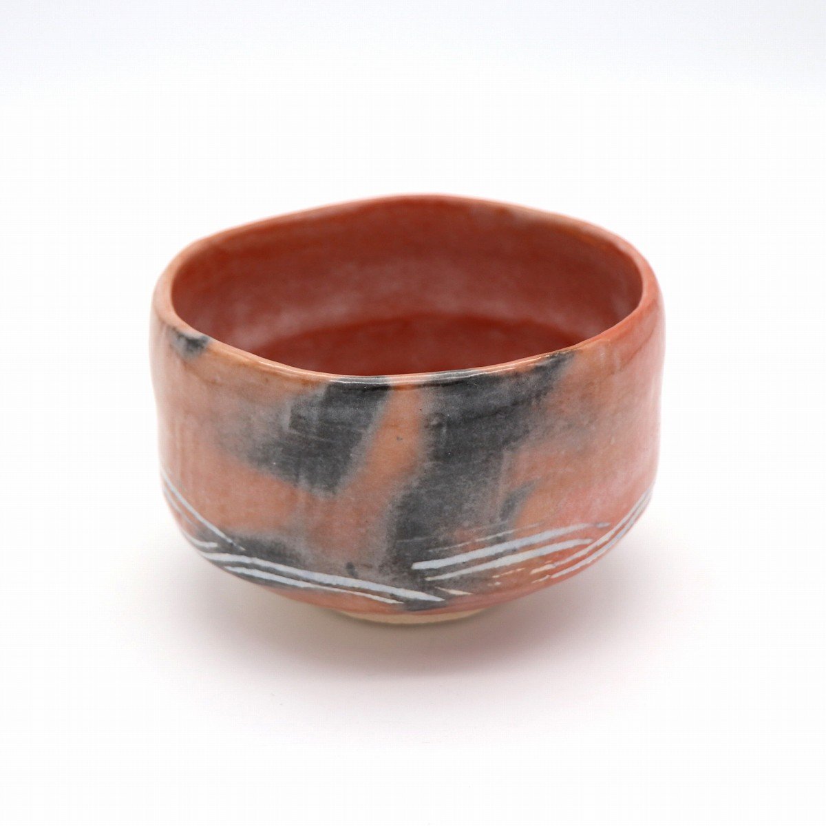 話題の人気 楽焼・抹茶碗・茶道・茶器・陶器・No.200926-136・梱包サイズ60 茶碗
