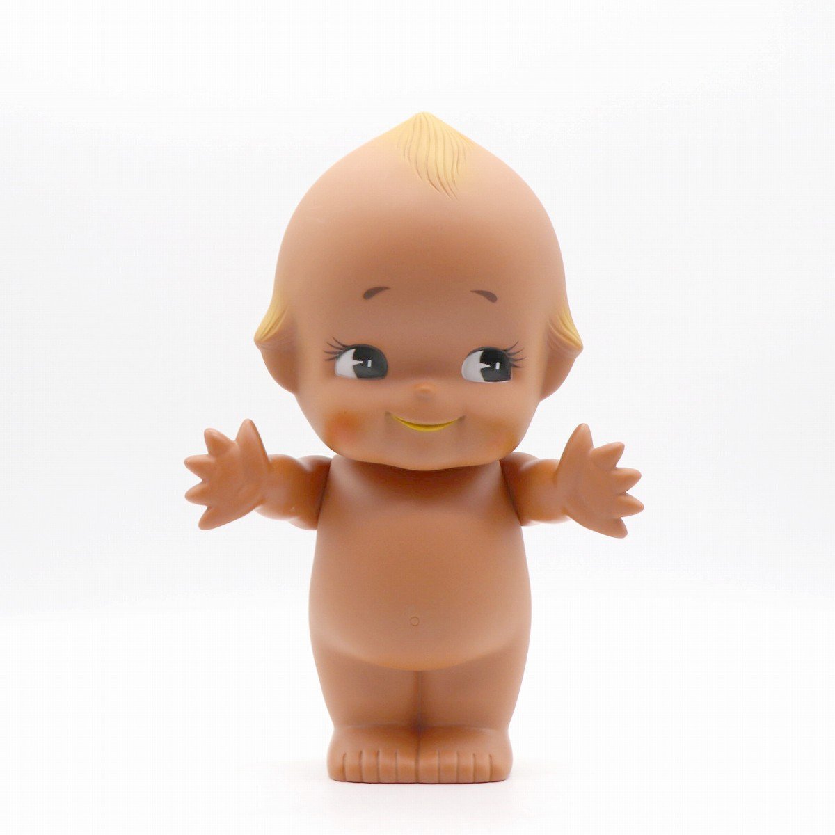 【未使用品】 褐色キューピー人形・ソフビ人形・おもちゃ・玩具・No.220514-42・梱包サイズ80 その他