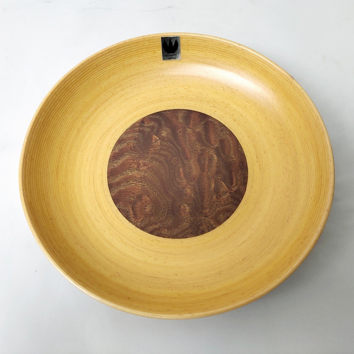 ブナコ・木製皿・食器・No.230226-26・梱包サイズ60_画像3
