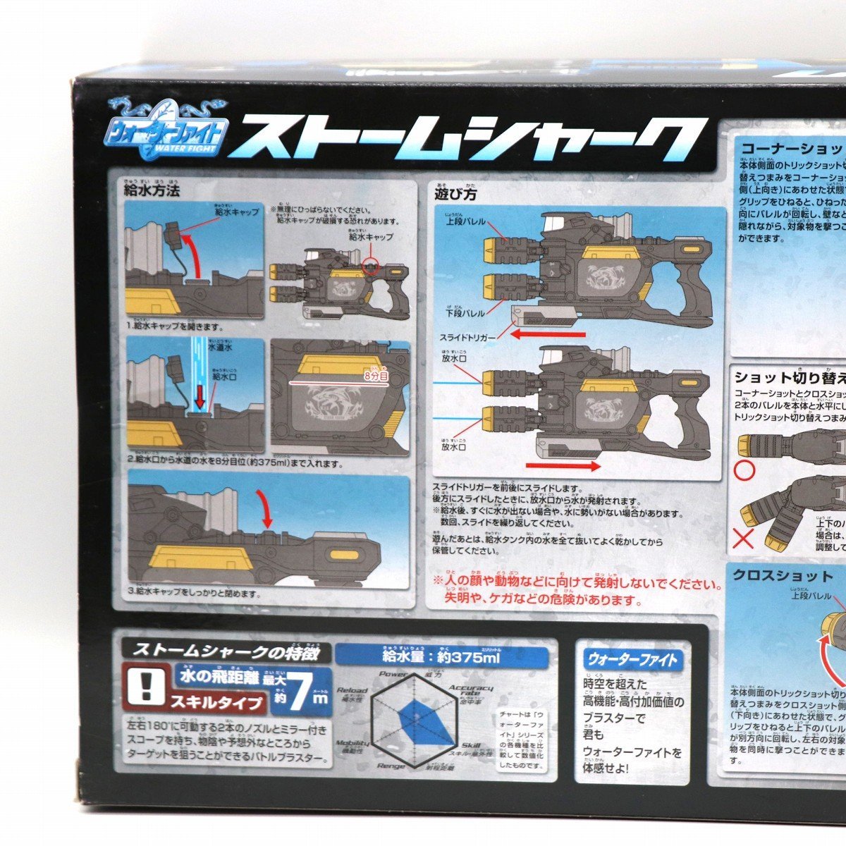 BANDAI* Bandai * water pistol * storm Shark * toy * unused goods *No.200926-036* packing size 100