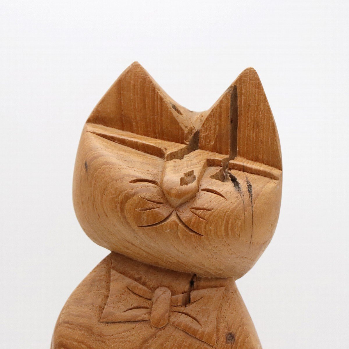 木製置物・猫・雑貨・インテリア・No.210912-037・梱包サイズ60_画像2