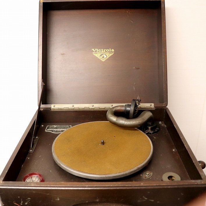 2024最新のスタイル 日本ビクター蓄音機・Victrola・ビクトローラ・No.180501-09・梱包サイズ140 本体