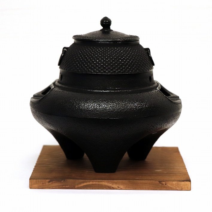 人気ブランドバ40代 南部鉄器・岩鋳・茶釜・No.190523-49・梱包サイズ80 その他