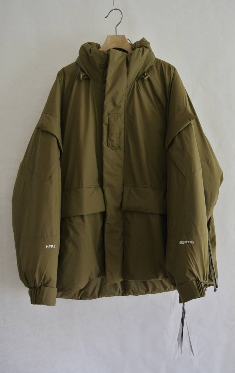 3　HYKE SUPER A MARKET PARTEX GEN2 JACKET　サイズ3　COLOR：COYOTE BROWN