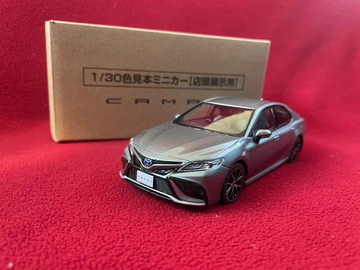 1/30 トヨタ 新型カムリ ハイブリッド WS CAMRY 後期 非売品 カラーサンプル ミニカー プレシャスメタル