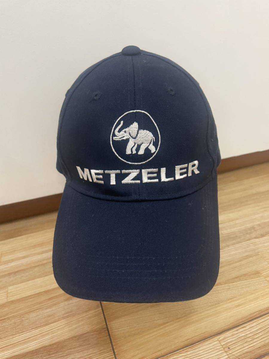 送料無料 METZELER メッツラー 象マーク タイヤメーカー キャップ 帽子の画像2