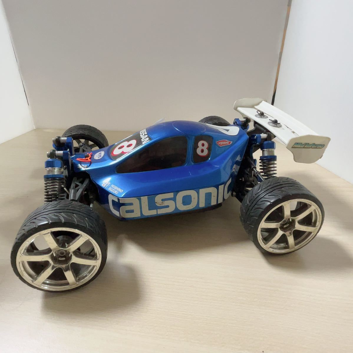 現状品】京商 日産 エンジンカー ラジコンカー KYOSHO ラジコン 動作