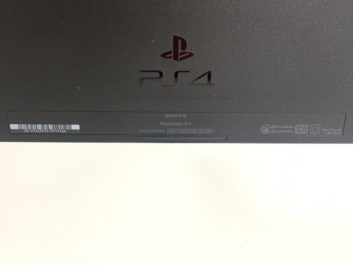 SONY ソニー PlayStation4 ファーストリミテッドパック PS4 CUH-1000A BO1 500GB 本体 コントローラー2点 箱 通電確認済み 動作未確認 KD_画像5