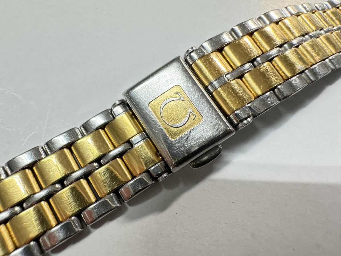 オメガ ステンレスベルト ラグ幅14mm用　OMEGA stainless steel bracelet ゴールドコンビ　149-1_画像1