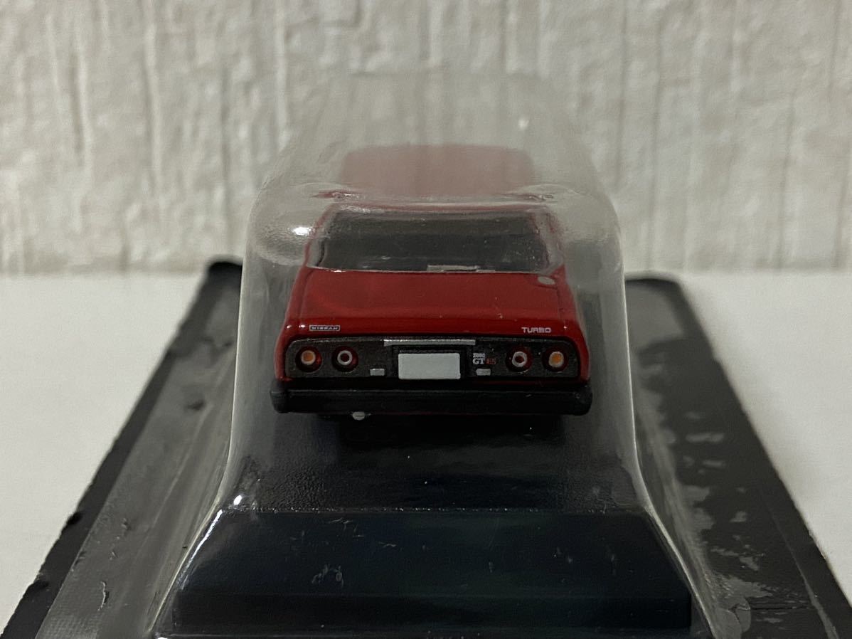  Konami 1/64 Nissan Skyline 2000 turbo GT-E-S HGC211 1980 red KONAMI NISSAN SKYLINE TURBO