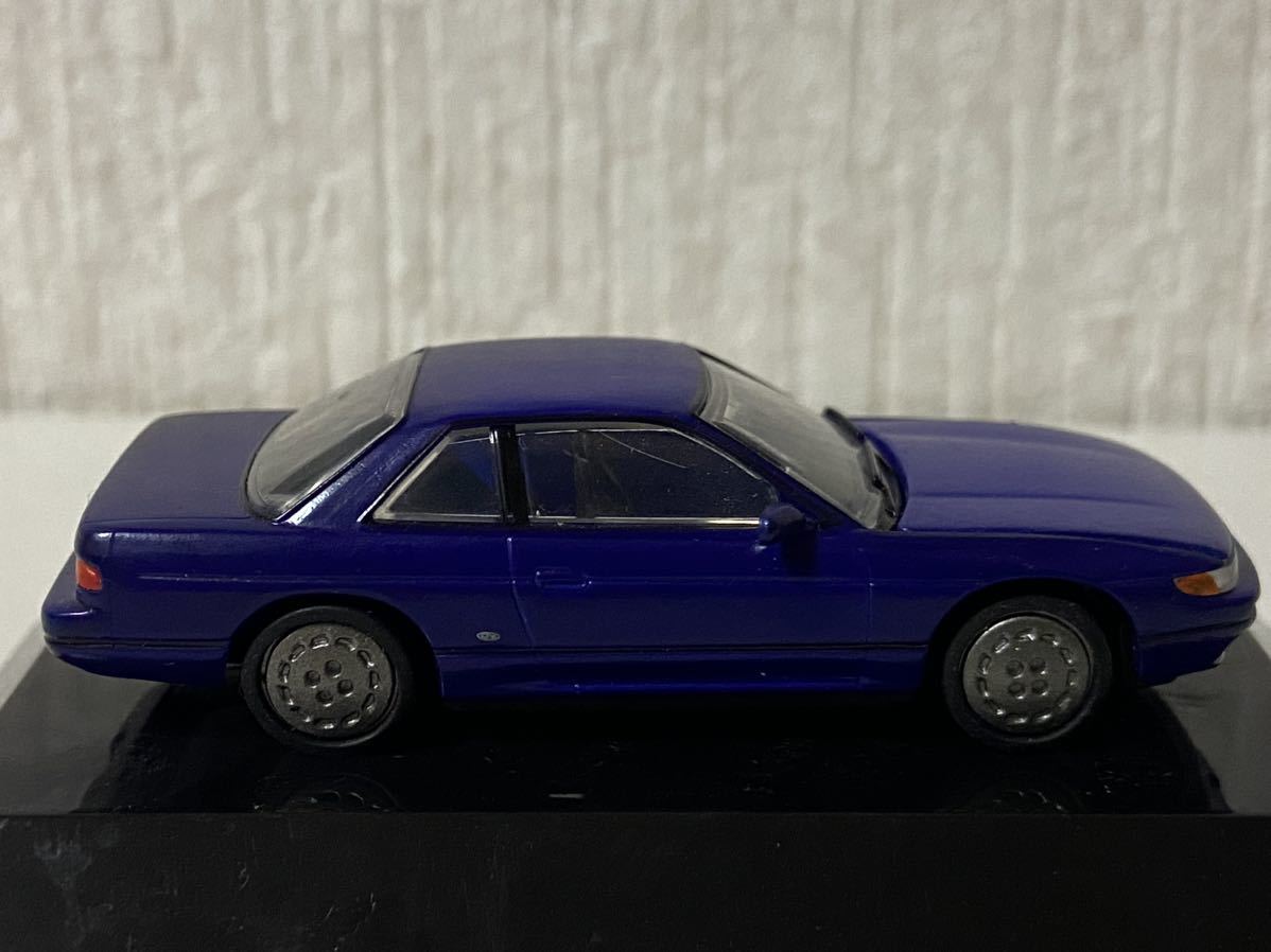 エフトイズ 1/64 日産 シルビア Q's S13 ベルベットブルー Ftoys NISSAN SILVIAの画像3