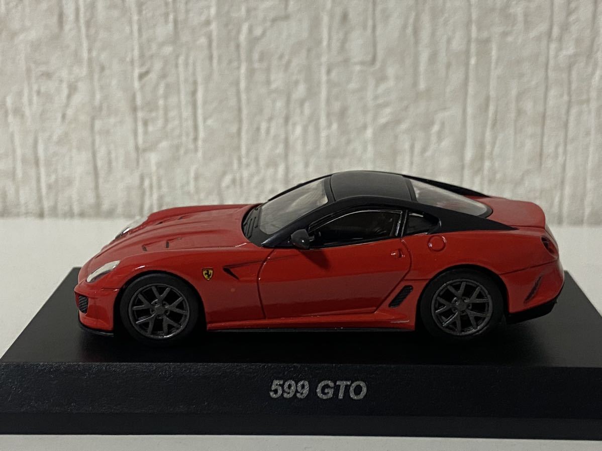 京商 1/64 フェラーリ 599 GTO レッド KYOSHO FERRARI_画像2