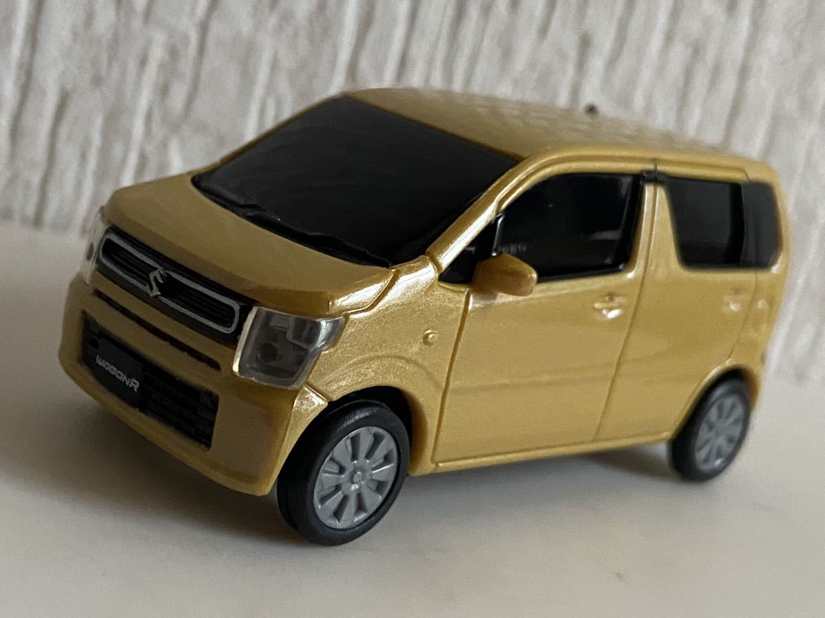 非売品 スズキ ワゴンR リフレクティブオレンジメタリック カラーサンプル プルバックカー SUZUKI WAGON R_画像2