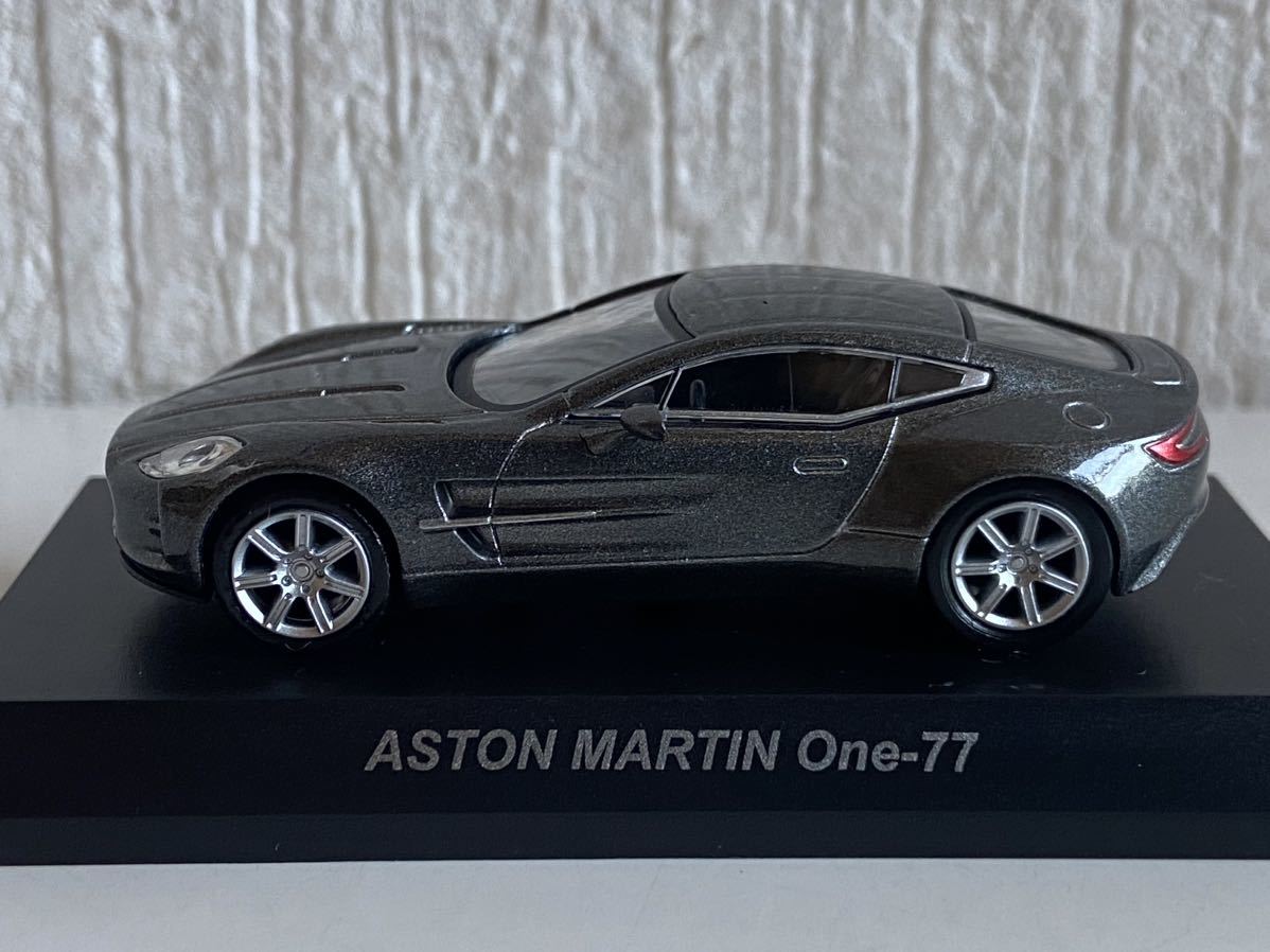 京商 1/64 アストンマーチン One-77 グレー KYOSHO ASTON MARTIN_画像2