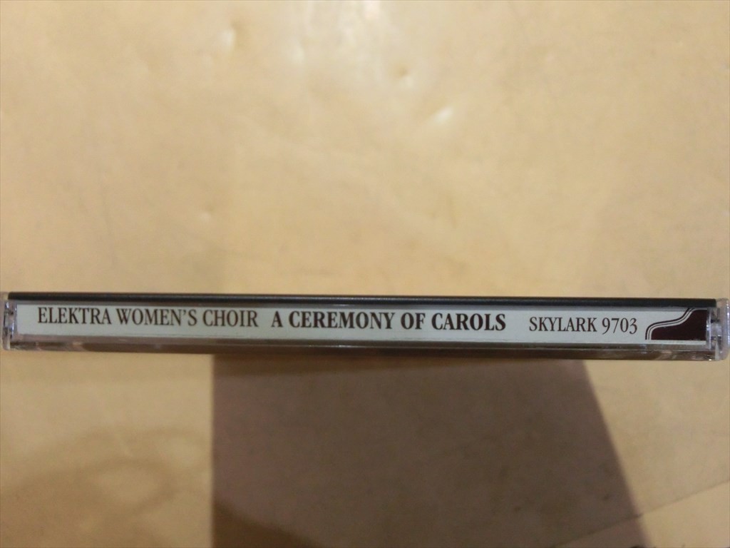 MC【SY01-362】【送料無料】ELEKTRA WOMEN'S CHOIR WITH RITA COSTANZI, HARP/ACEREMONY OF CAROLS/輸入盤CD_画像4
