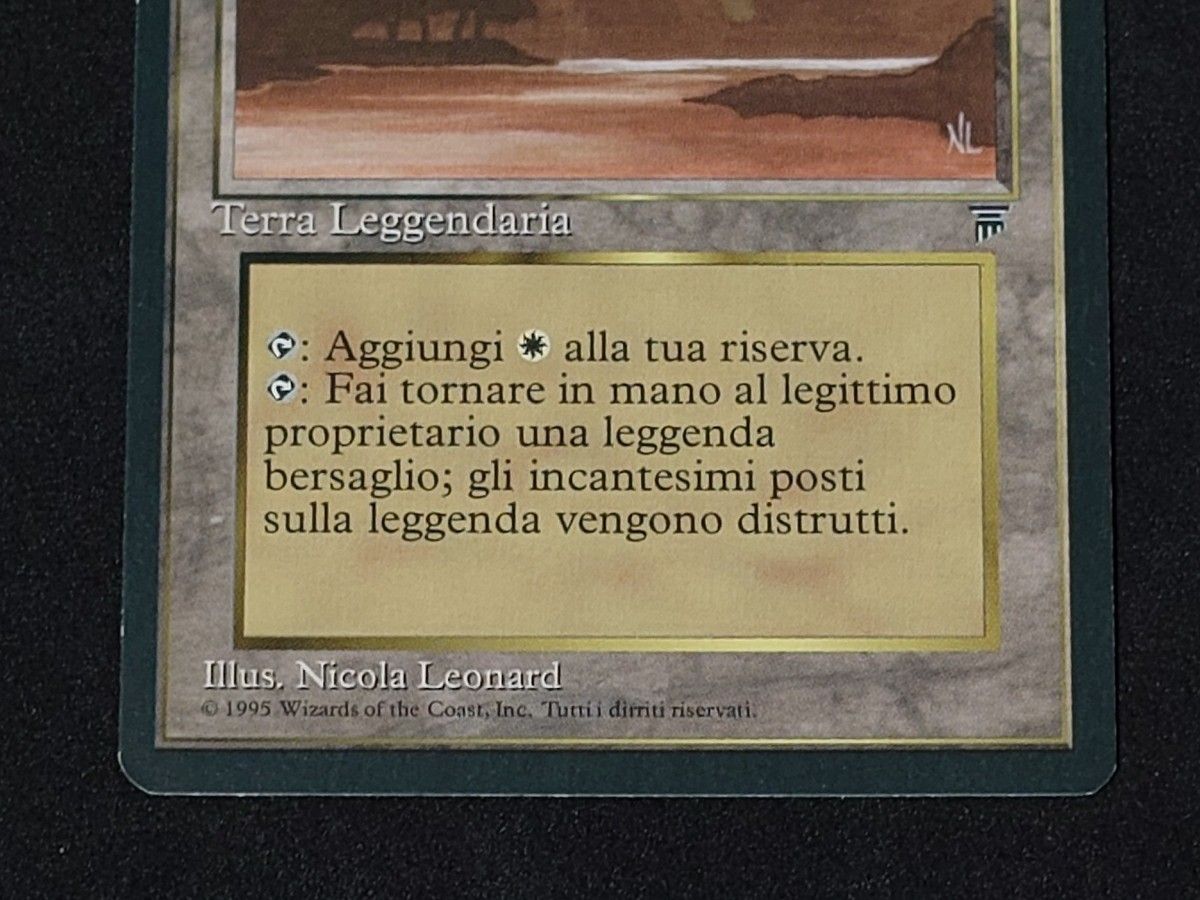 MTG マジックザギャザリング カラカス(レジェンド版) イタリア語版1枚