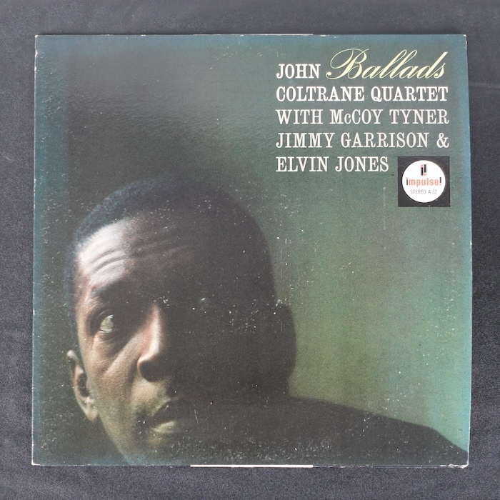 John Coltrane Quartet Ballads US盤 黒赤 コートなし AS-32 ジャズ_画像1