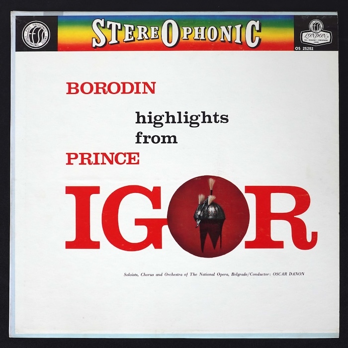 Oskar Danon Borodin Highlights From Prince Igor UK盤 OS25202 クラシック_画像1