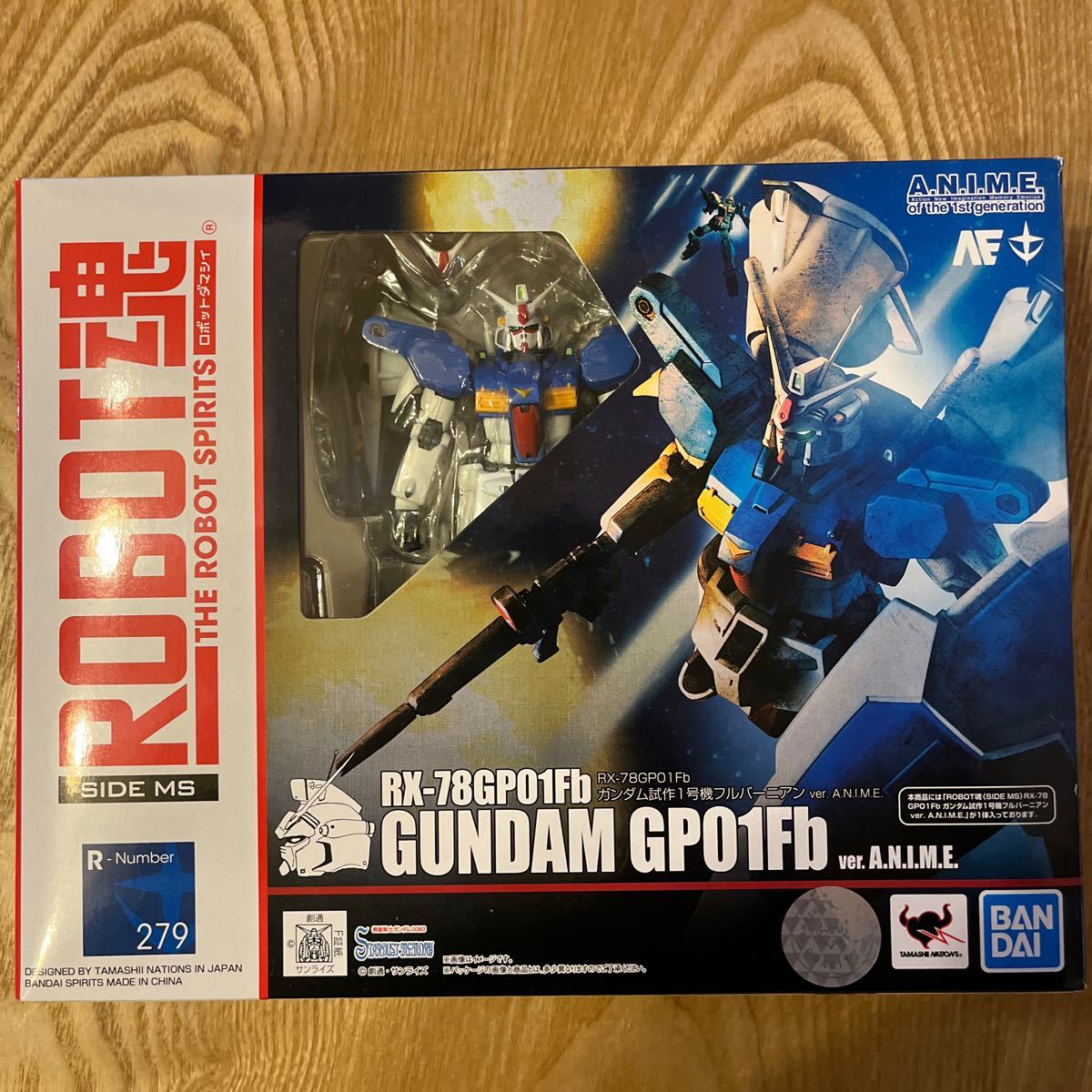 ROBOT魂 ver. A.N.I.M.E. SIDE MS RX-78GP01Fb ガンダム試作1号機フルバーニアン_画像1