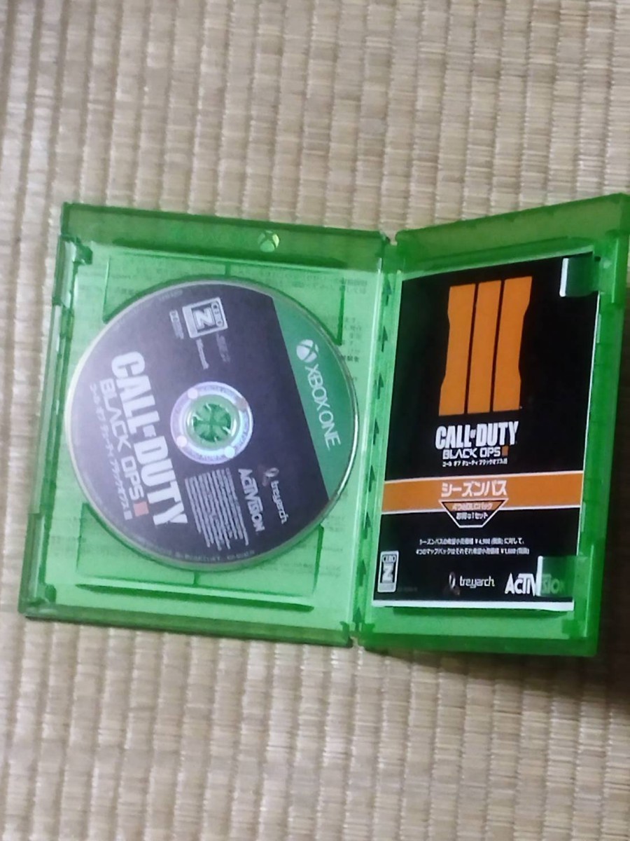 即決　美品　送料無料 コール オブ デューティ ブラックオプスIII CALL OF DUTY BLACK OPS 3 XboxOne_画像2