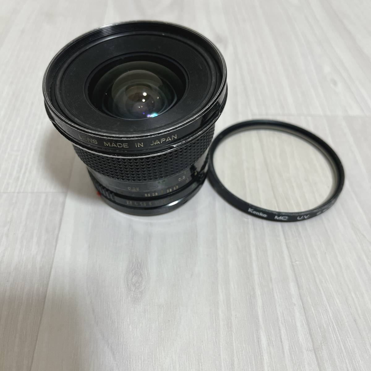 Canon LENS FD 20mm 1:2.8 カメラレンズの画像1