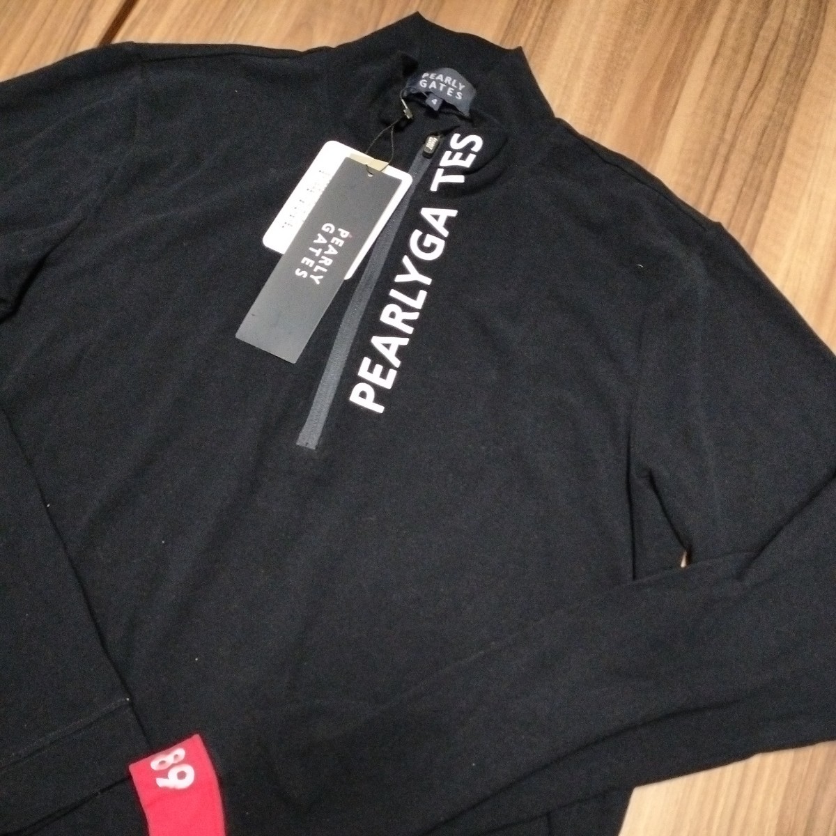 送料無料 新品 PEARLY GATES パーリーゲイツ 暖か長袖シャツ size4 正規品 プレミアムウォーム