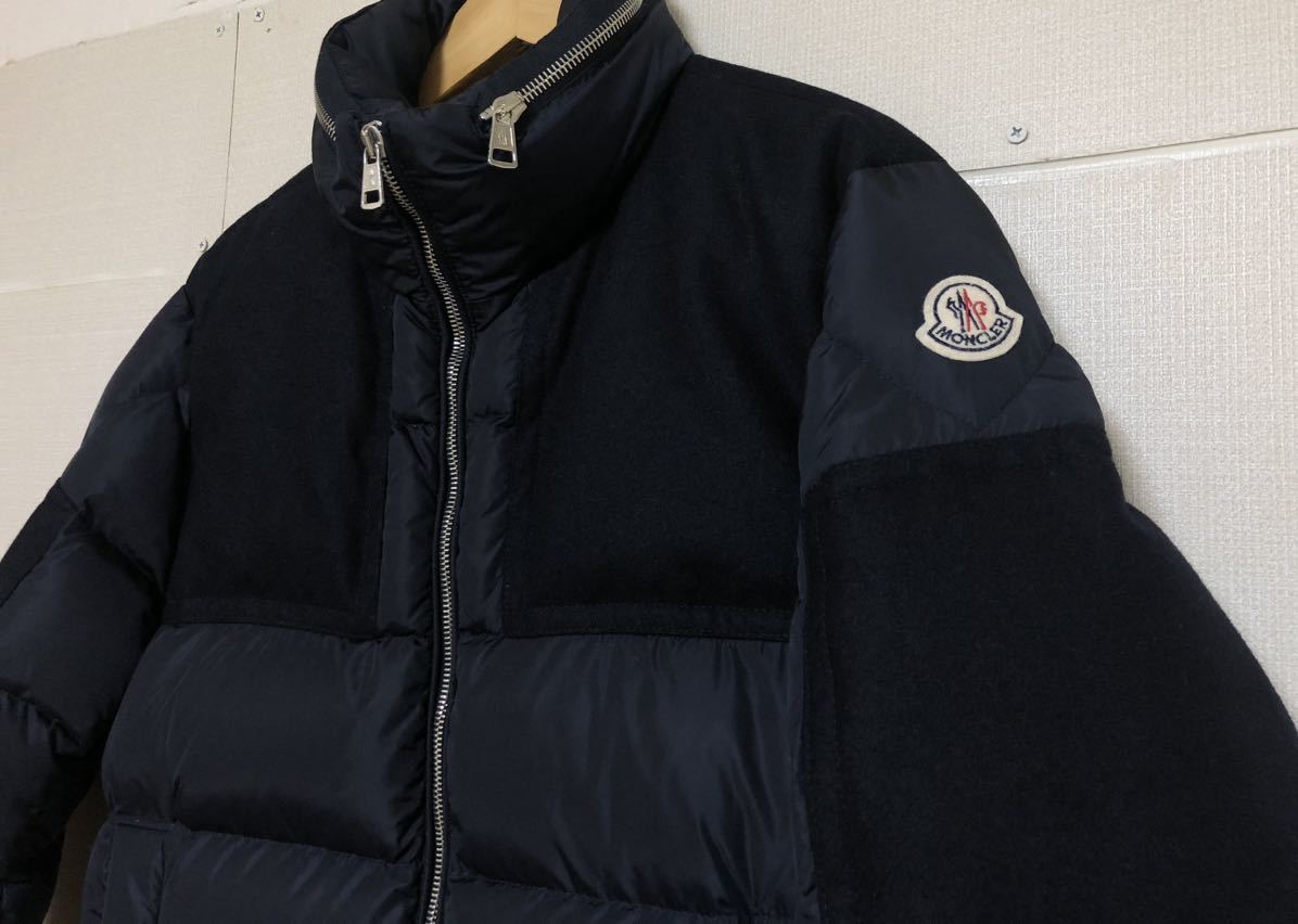 MONCLER ARCS モンクレール アークス　ダウンジャケット サイズ0 ネイビー_画像2