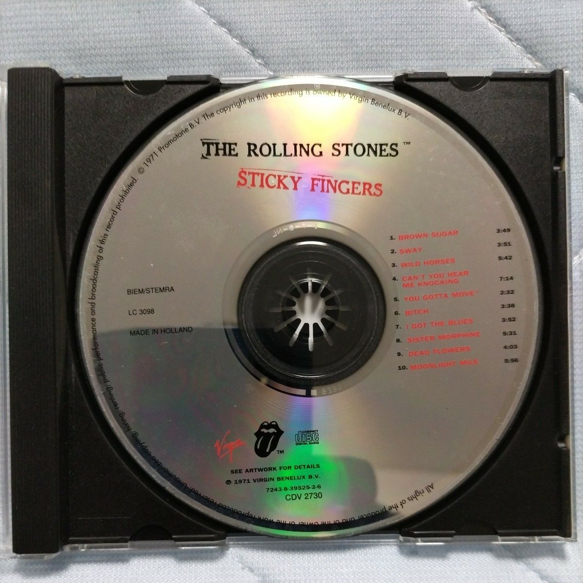 処分 キングオブロック Rolling Stones/ローリングストーンズ ロックの頂点【スティッキーフィンガーズ】輸入盤