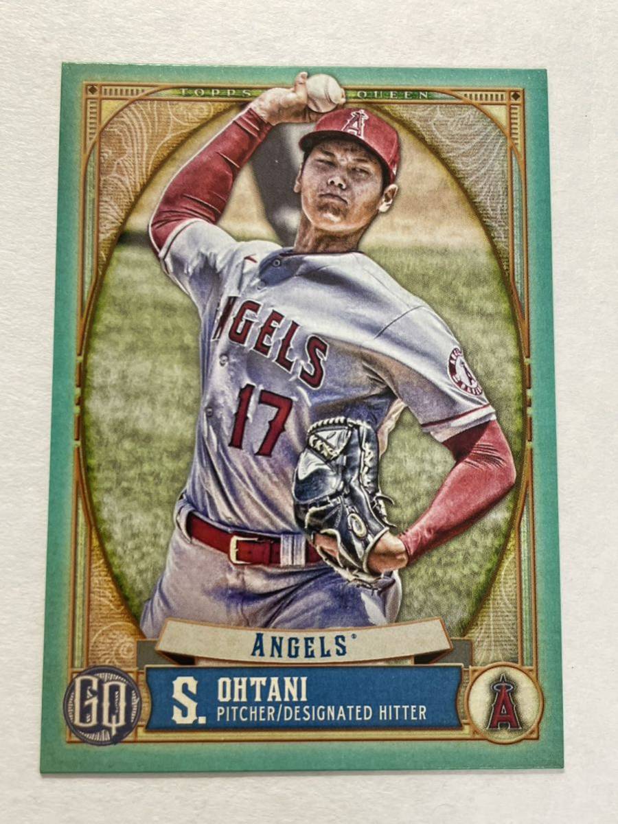 199枚限定 大谷翔平 2021 Topps Gypsy TEAL パラレル Shohei Ohtani MLBカード_画像1