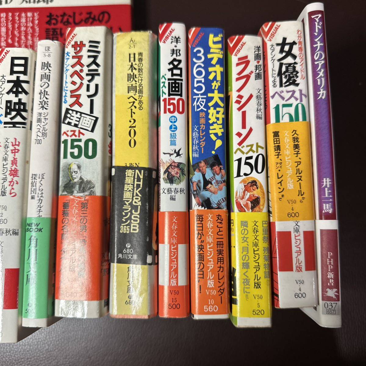 母なる映画、父なるビデオ／古舘伊知郎 (著者) 映画関連本セット　まとめて_画像4