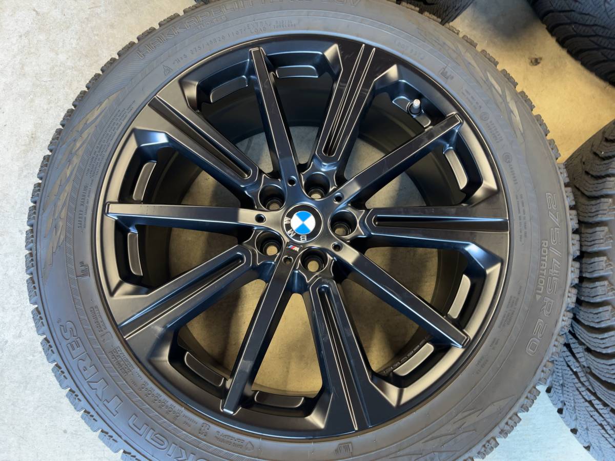 BMW X5 G05 X6 G06　純正品　ノキアン　9部山付　2021年製　20インチ　4本セット_画像2