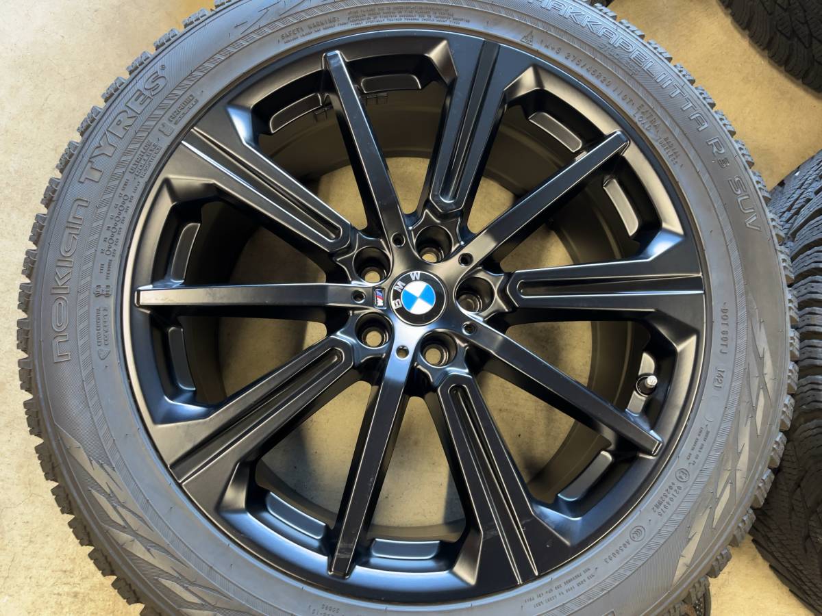 BMW X5 G05 X6 G06　純正品　ノキアン　9部山付　2021年製　20インチ　4本セット_画像5