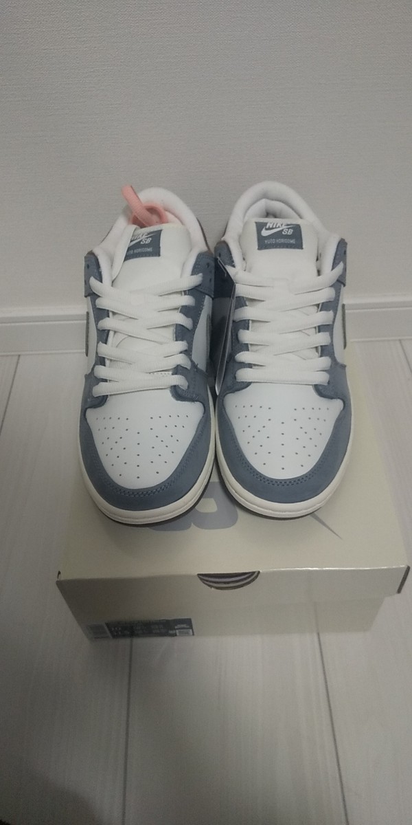 YUTO HORIGOME × NIKE SB DUNK LOW PRO QS WOLF GREY 28cm 堀米 雄斗 _画像2