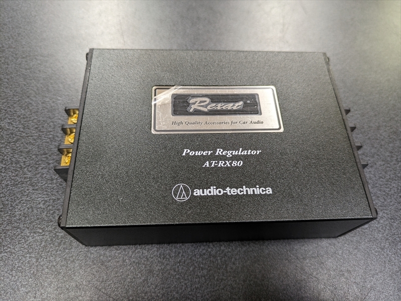 【audio-technica】 オーディオテクニカ REXAT レグザット AT-RX80 パワーレギュレーター 中古品_画像1