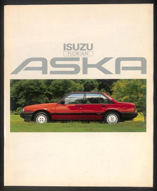 ★いすゞ アスカ ASKA JJ510 JJ120 JJ110 カタログ 3点 セット★0391 NAVI-5 ナビ5 いすず 旧車 昭和 純正 オプション OP 本 アクセサリーの画像4