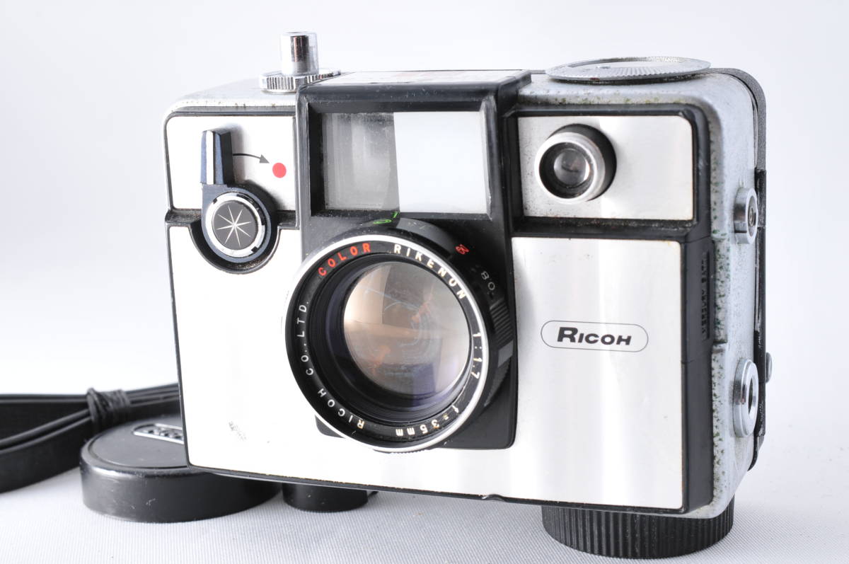 リコー Ricoh Auto Half SL Color Rikenon 35mm F1.7 コンパクトカメラ J202